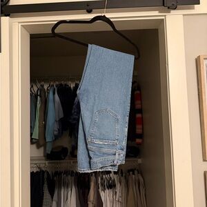 Abercrombie & Fitch Light Blue Flare Jeans